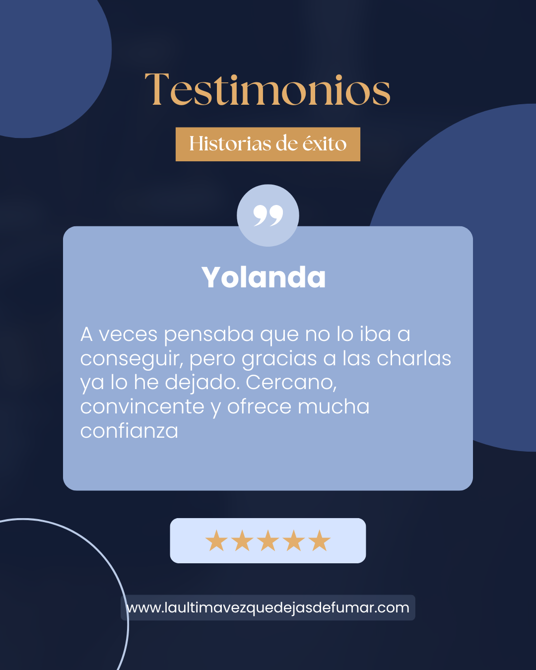 Testimonio La Ultima vez